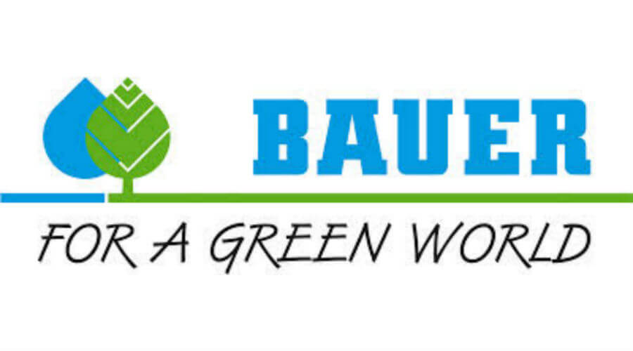 Logo Bauer - For a green world